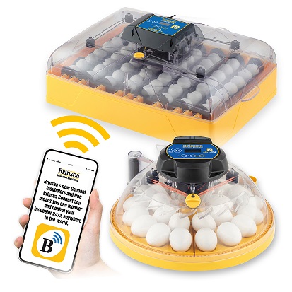 New Brinsea Connect App controlled egg incubators