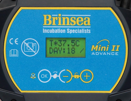 Brinsea Advance Incubators Digital Controls